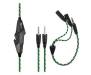 Наушники GEMIX X-350 black-green