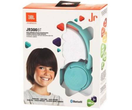 Наушники JBL Junior JR300BT Teal (JR300BTTEL)