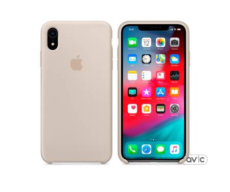 Чехол для смартфона Apple iPhone XR Silicone Case Stone
