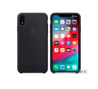 Чехол для смартфона Apple iPhone XR Silicone Case Black