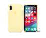 Чехол для смартфона Apple iPhone XS Silicone Case Mellow Yellow