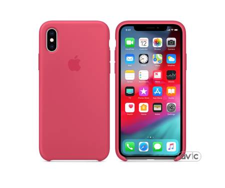 Чехол для смартфона Apple iPhone XS Silicone Case Hibiscus