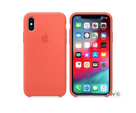 Чехол для смартфона Apple iPhone XS Silicone Case Nectarine