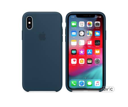 Чехол для смартфона Apple iPhone XS Silicone Case Pacific Green