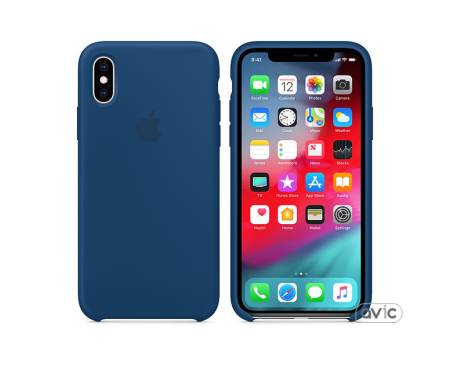 Чехол для смартфона Apple iPhone XS Silicone Case Blue Horizon