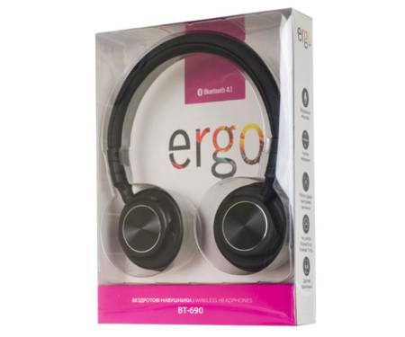 Наушники Ergo BT-690 Black