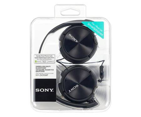 Наушники Sony MDR-ZX310AP Black (MDRZX310APB.CE7)