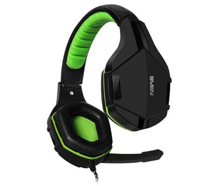 Наушники Sven AP-G852MV Black/Green UAH