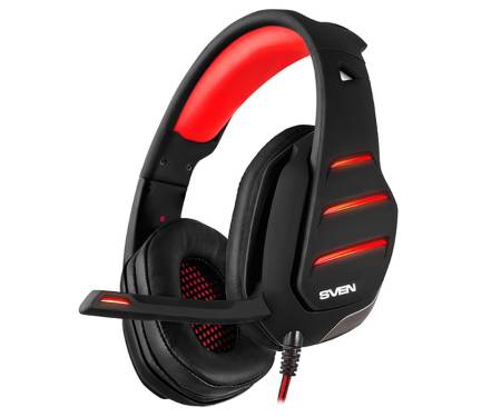 Наушники Sven AP-U997MV Black/Red UAH