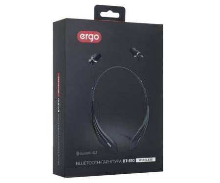 Наушники Ergo BT-810 Black