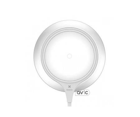 Беспроводное зарядное устройство Baseus Metal Wireless Charger White/Silver