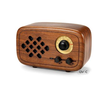 Rerii Retro FM Radio RW-01 (Walnut Wood)