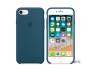Чехол Apple Silicone Case for iPhone 8 Cosmos Blue