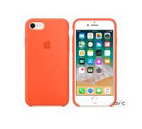 Чехол Apple Silicone Case for iPhone 8 Spicy Orange