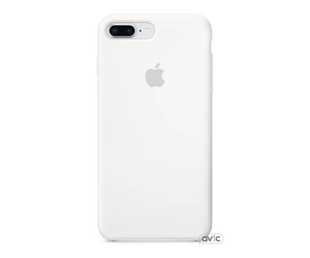 Чехол для смартфона Apple iPhone 8 Plus / 7 Plus Silicone Case - White Copy