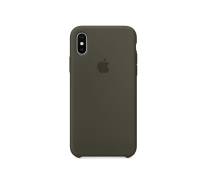 Чехол для смартфона Apple iPhone X Silicone Case - Dark Olive (Copy)