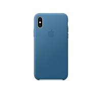 Apple iPhone XS Leather Case - Cape Cod Blue (MTET2) 