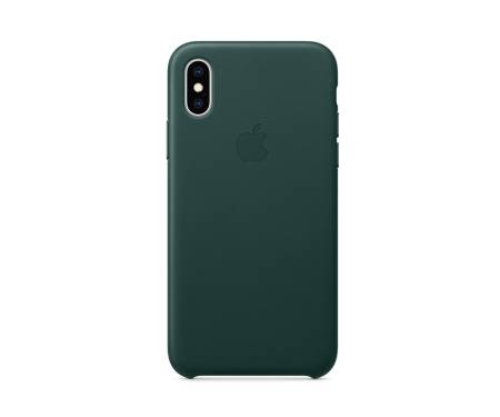 Apple iPhone XS Leather Case - Forest Green (Copy)
