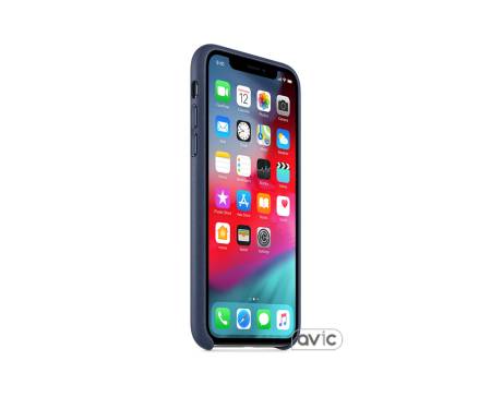Apple iPhone XS Leather Case - Midnight Blue (Copy)