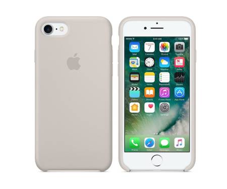  Apple iPhone 7 Silicone Case - Stone (Copy)