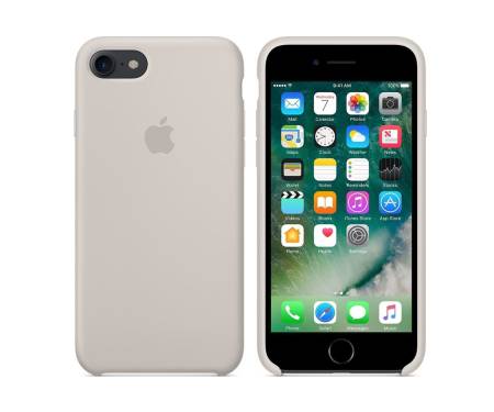  Apple iPhone 7 Silicone Case - Stone (Copy)