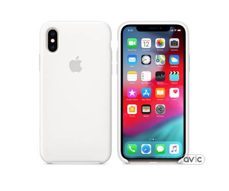Apple iPhone XS Silicone Case White (Copy)