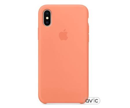 Apple iPhone X Silicone Case Peach (Copy)