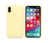 Apple iPhone XS Max Silicone Case Mellow Yellow (Copy)