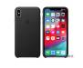 Apple iPhone XS Max Leather Case Black Copy