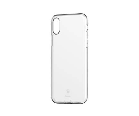 Чехол силиконовый Baseus iPhone X (прозрачный)