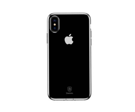 Чехол силиконовый Baseus iPhone X (прозрачный)