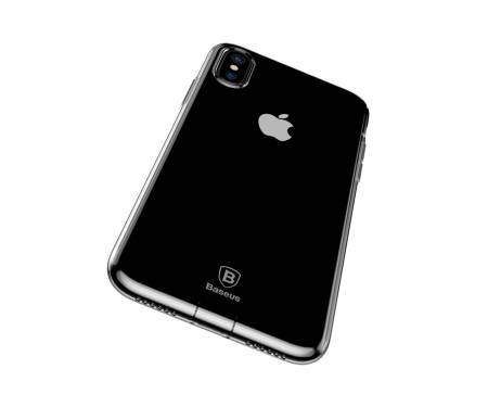 Чехол силиконовый Baseus iPhone X (прозрачный)