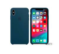 Чехол для Apple iPhone Xs Max Silicone Case Pacific Green