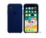Чехол для смартфона Apple iPhone X Silicone Case Deep Blue