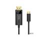 Адаптер Choetech USB-C DisplayPort (XCP-0012BK)