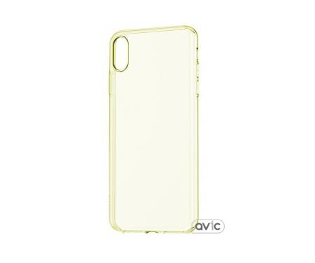 Чехол для iPhone X/XS Baseus Transparent Gold