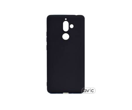 Чехол для Nokia 7 Plus Silicone Case Black