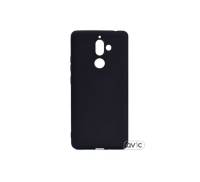 Чехол для Nokia 7 Plus Silicone Case Black