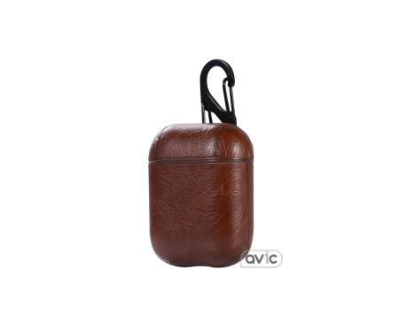 Чехол для Apple AirPods Сhocolate Leather Coffee