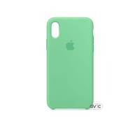 Чехол для Apple iPhone XS Silicone Case Spearmint