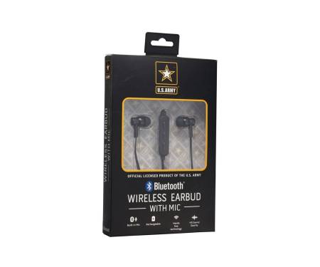 Наушники U.S. Army Wireless Bluetooth Earbuds (US-BTEB)