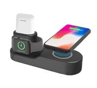 Ecke Wireless Charger 4 в 1 Black (W3)