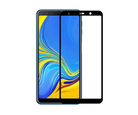 Защитное стекло для Samsung Galaxy A7 2018 Black