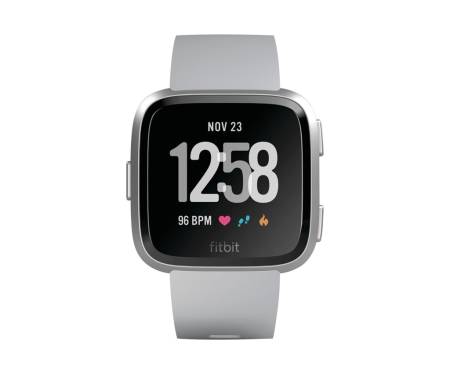 Смарт-часы Fitbit Versa, Gray/Silver Aluminum (FB505SRGY)
