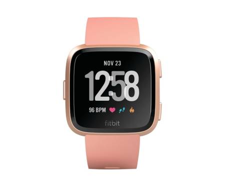 Смарт-часы Fitbit Versa, Peach/Rose Gold Aluminum (FB505RGPK)