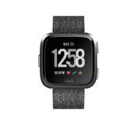 Fitbit Versa Special Edition, Charcoal Woven (FB505BKGY)