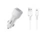 Hoco Z23 Grand Style+Cable (Lightning) 2.4A 2USB White
