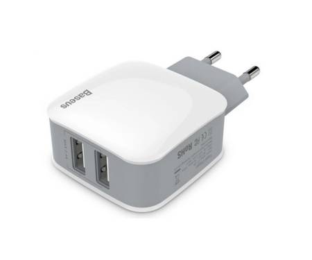 Baseus Letour Dual U 2.4A 2USB Gray
