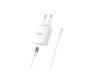 Hoco C62A Charger+Cable (Lightning) 2.1A 2USB White