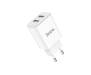 Hoco C62A Victoria 2USB 2.1А White